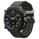 2. Spigen Rugged Armor Case for Samsung Galaxy Watch 8 Classic 46mm - Matte Black