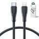 4. Joyroom Surpass Series A11 Lightning / USB-C 20W 1.2 m cable - black