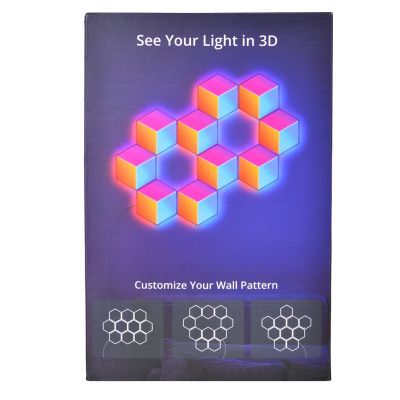 7. Govee H6066 Glide Hexa Pro; LED panels; RGBIC