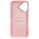 5. Nimmy Magnetic fashion cute pet MagSafe case for iPhone 16 - pink