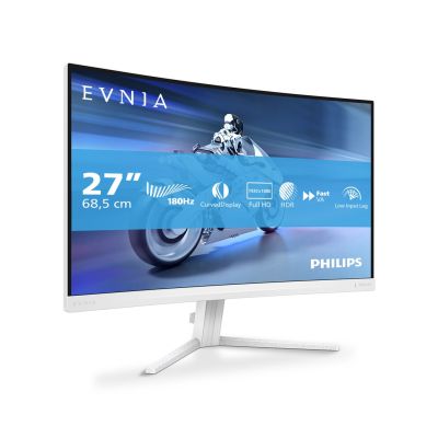 Philips Evnia 5000 27M2C5201L/00 LED display 68.6 cm (27") 1920 x 1080 px Full HD LCD White