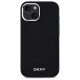 3. DKNY Plain Logo MagSafe iPhone 15 Plus Case - Black