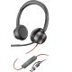 11. POLY Blackwire 8225 Stereo USB-C Headset + USB-C/A Adapter