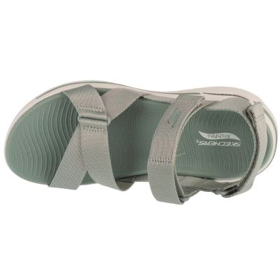 3. Skechers Go Walk Arch Fit Sandal - Attract 140808-SAGE Gray 39
