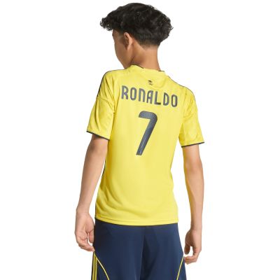 4. adidas Al Nassr FC 2025/2026 Home Jersey for Kids, Yellow JN7981