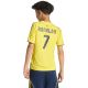 4. adidas Al Nassr FC 2025/2026 Home Jersey for Kids, Yellow JN7981
