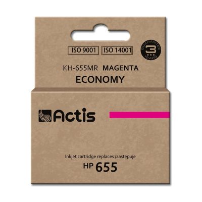 Actis KH-655MR Ink (replaces HP 655 CZ111AE; Standard; 12 ml; red)