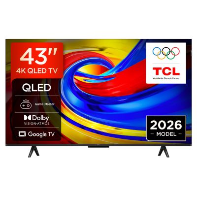 TCL P7L 43P7L TV 109.2 cm (43") 4K Ultra HD Smart TV Wi-Fi Black 400 cd/m2