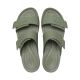 4. Crocs Brooklyn Buckle Low Women's Slides Green 211215 3BX