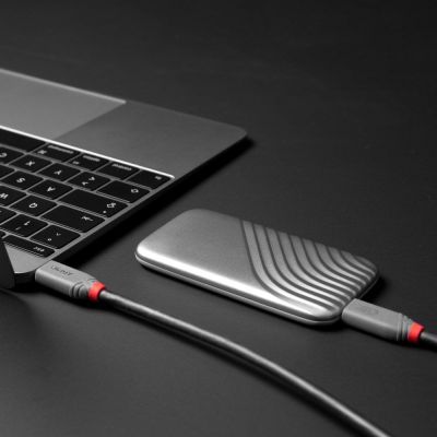 5. Lindy 36958 USB Cable USB4 Gen 3x2 2m USB C Black