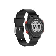 DIGITAL WATCH SPONGE WATCHME BLACK