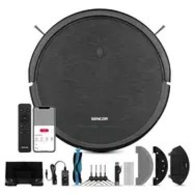 4. Sencor SRV 3160TQ Robotic Vacuum Cleaner Black