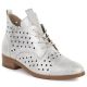 Women's openwork gold ankle boots Filippo 58620