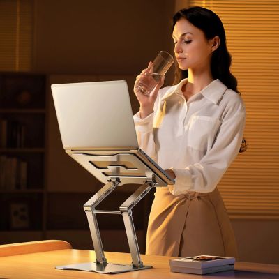 19. Wozinsky WRS-CPY75DSS Aluminum Laptop and Tablet Stand + Free Smartphone Stand - Silver