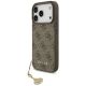 Guess 4G Charms Collection MagSafe case for iPhone 17 Pro - brown