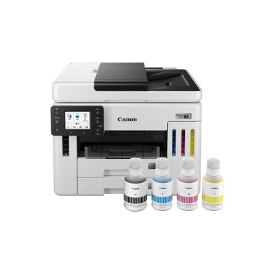 72. Canon MAXIFY GX 7150 Printer, Inkjet, Color Printing, 600 x 1200 DPI, A4, Direct Print, White