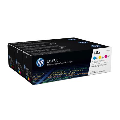 37. TONER CARTRIDGE 131A C/Y/M/TRIPLE PACK