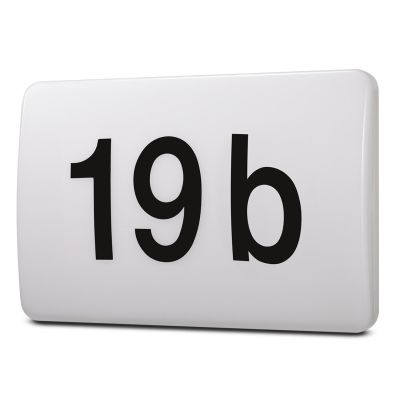 8. MACLEAN LED LAMP, HOUSE NUMBER WITH TWILIGHT SENSOR 950LM 12W IP65 SOLAR RESISTANT MCE292 W