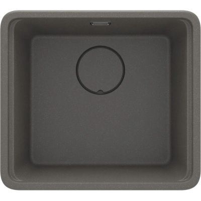 Deante MOMI ZKM_T10A 1-bowl granite sink, anthracite metallic