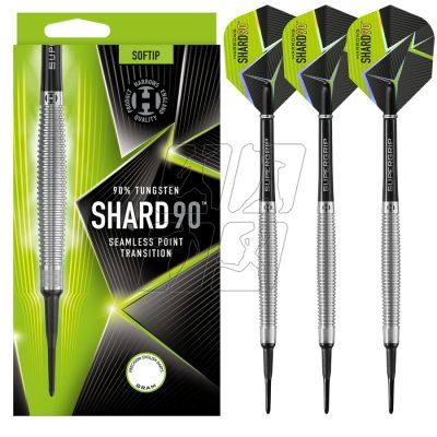 12. Harrows SHARD darts 90% steeltip Shard90%