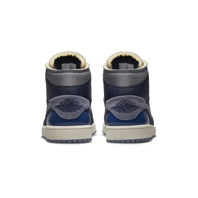 3. Men's Air Jordan 1 Mid SE Craft Obsidian Shoes - DR8868-400
