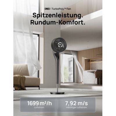 3. Dreo TurboPoly 154 Black