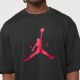 3. Men's Air Jordan Jumpman Sleeve High-Brand-Read Tee T-shirt Black - IM9801-011