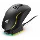 7. Skiller SGM50W RGB Optical Mouse Black + Station