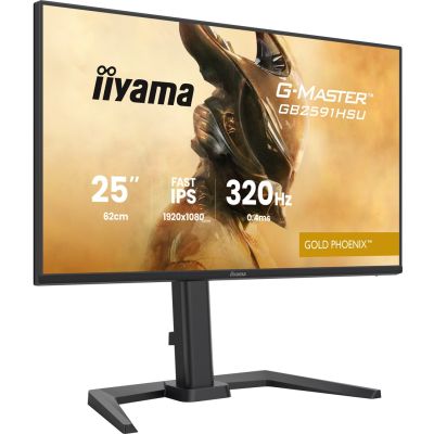 46. iiyama G-MASTER GB2591HSU-B1 computer monitor 62.2 cm (24.5") 1920 x 1080 px Full HD LED Black