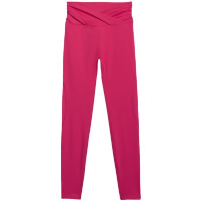 9. Women's leggings 4F FNK F369 pink 4FWAW25TFTIF369 54S