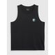 5. Men's regular sleeveless T-shirt with print 4F 4FRSS26TSLEM366-10S