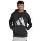 7. Men's adidas Holiday 3S Hoodie Black JM1698