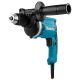 2. Makita HP1631 drill with drill, 3200 RPM, central locking, 2 kg, colors black, turquoise