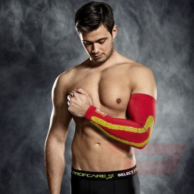 2. Select compression sleeves red 6610
