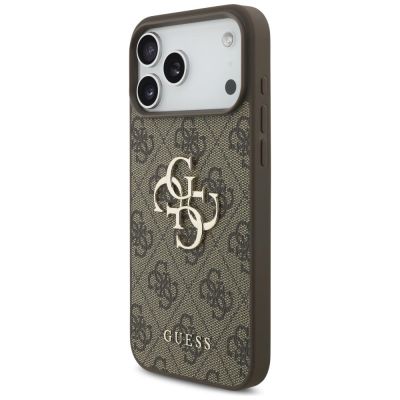 2. Guess 4G Big Logo Case for iPhone 17 Pro Max / 18 Pro Max - Brown