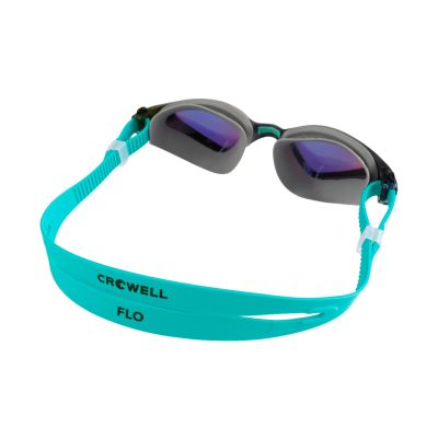 2. Crowell GS20 Flo Mirror Gray-Green Swimming Goggles