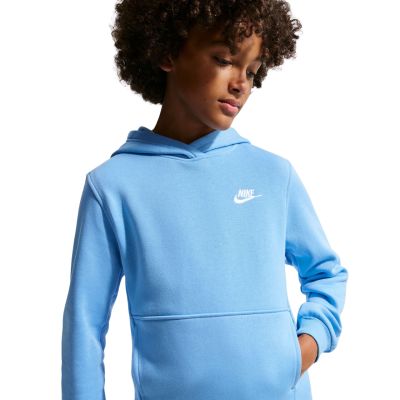4. Nike Sportswear Club Fleece Kids' Sweatshirt Light Blue FD3000 497