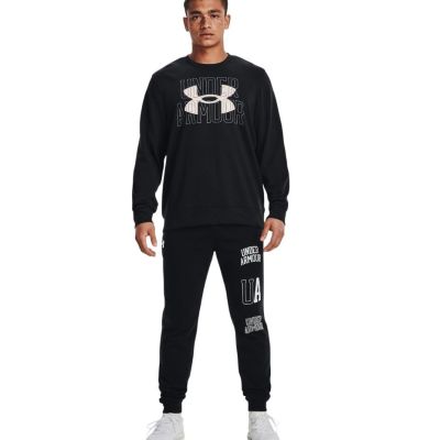 9. Under Armor UA Rival Terry Logo Crew M 1370391 001 sweatshirt