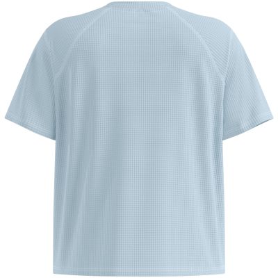 ODLO Women’s Short-Sleeve Crew Neck s/s CUBIC T-Shirt, Blue