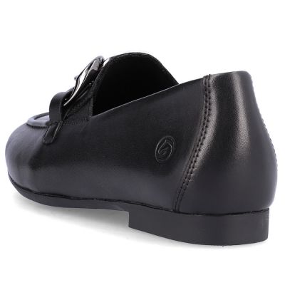 31. Comfortable leather shoes with chain Remonte W RKR645 black
