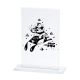 9. Engraved glass trophy + paint filling