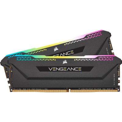 6. Corsair Vengeance RGB Pro CMH32GX4M2E3200C16 Memory Module 32GB 2 x 16GB DDR4 3200MHz
