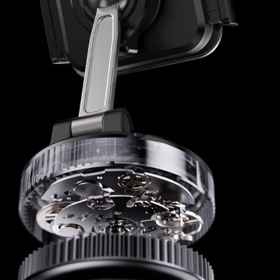 4. Dudao F24PLUS Car Holder with Suction Cup for Dashboard - Black