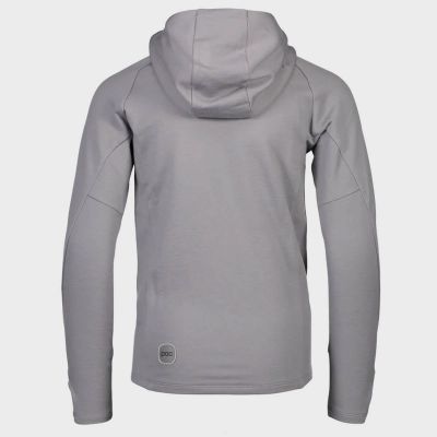 2. Poc 62115-1040 Merino Zip Hood Jr Alloy Gray