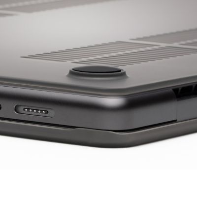 6. ZAGG Hardshell - Protective Case for MacBook Air 13" M2 (2022) / M3 (2024) / M4 (2025) (smoke)