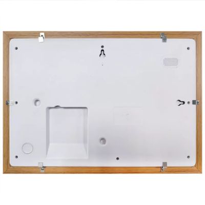 10. Denver photo frame with FRAMEO 10.1" 16GB light wood