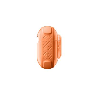 6. AmazingThing Titan Pro Mag Case Clear for AirPods Pro 3 - Orange