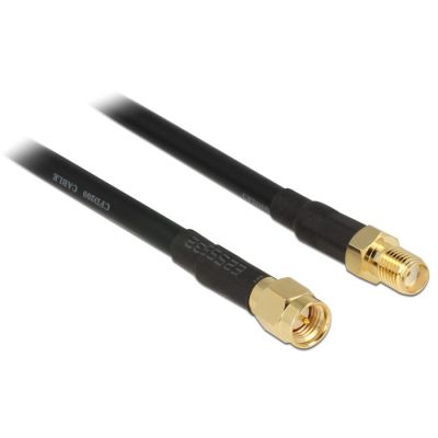 Delock CFD200 Antenna Extension Cable - 15 m - black