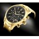 2. Giewont Chronograph Sapphire Gold Black Men's Watch GW8510-B5
