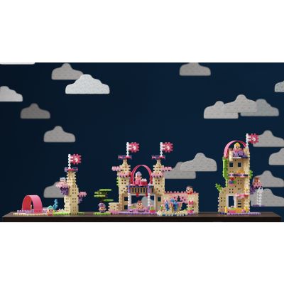 9. MARIOINEX Mini Waffle Princess Blocks, 280 pieces